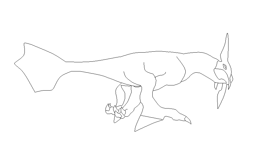 Dragon Booster Fan Art: White Dragon