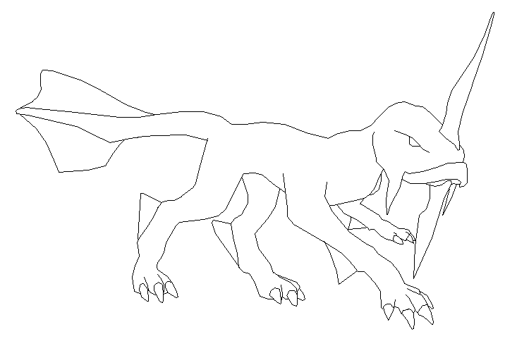 Dragon Booster Fan Art: White Dragon