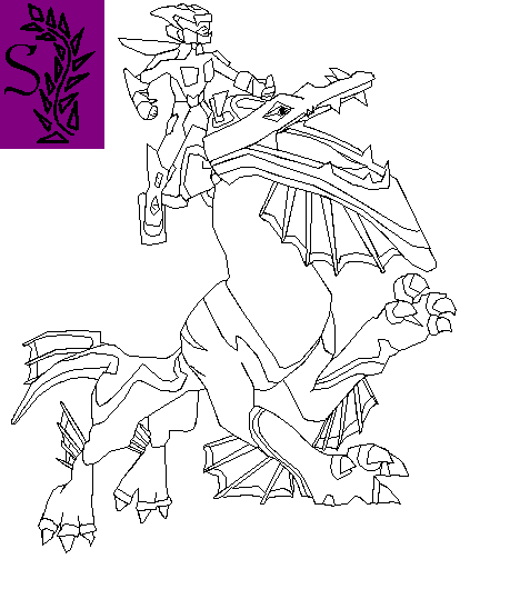 Dragon Booster Fan Art: Beau and Artha
